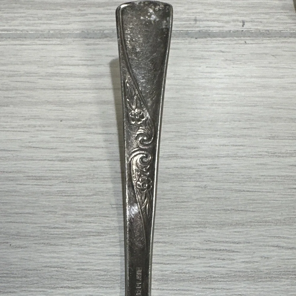 Revelation Silver Plate Flatware (Set Of 5) Soup Spoons Vintage